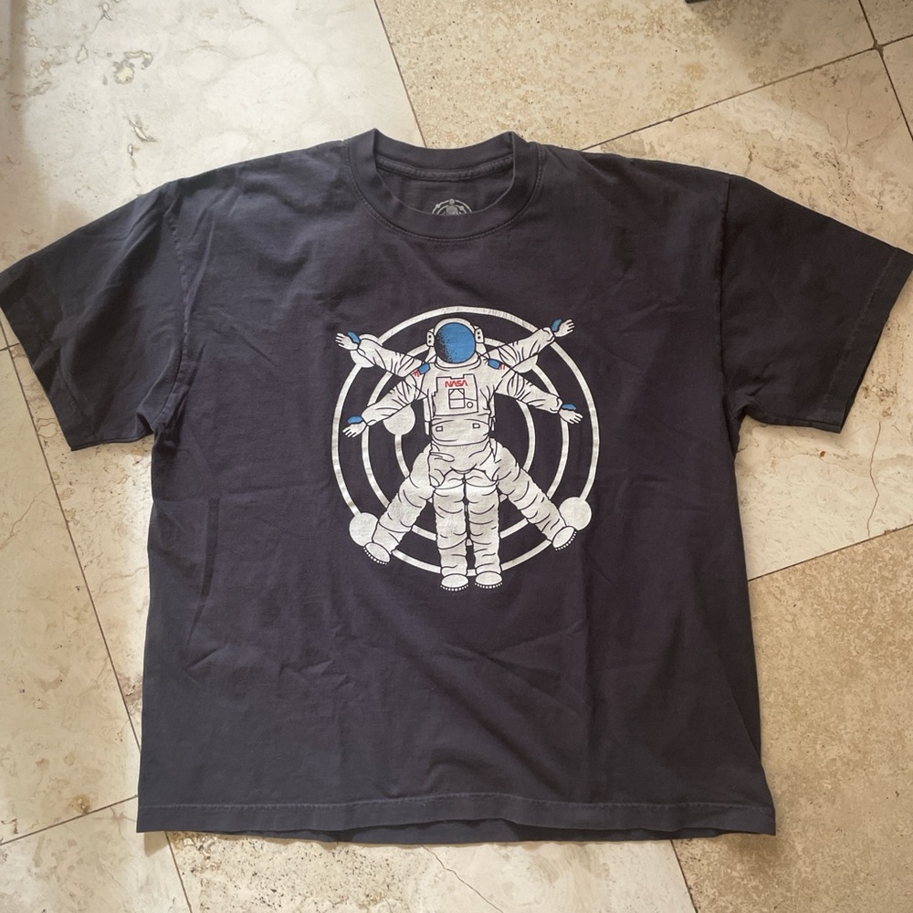 Space Explorer Black Tee